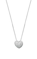 Collier PG Gioielli Femme Cuori in Or blanc Diamante 0.52 Ct CIOCUO50/1 - CIOCUO50/1